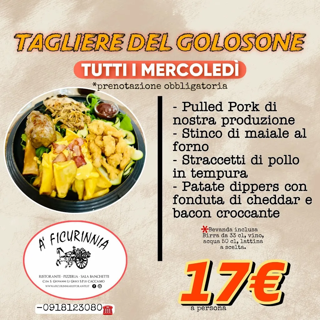 Menu_A Ficurinnia Pizzeria e Ristorante_Caccamo_immagine_1