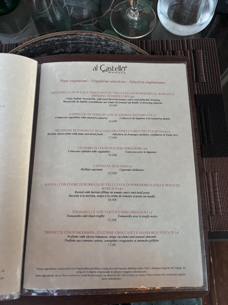 Menu_Ristorante Al Castello_Brucoli_immagine_1