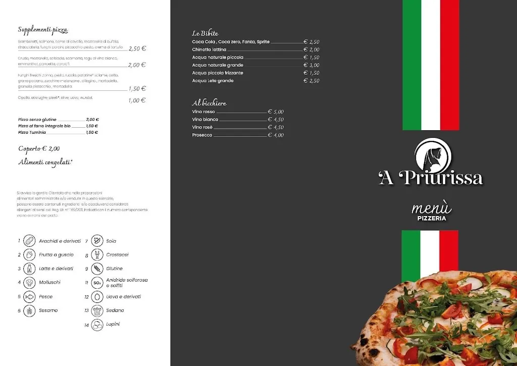 Menu_'A Priurissa Bistrot Siciliano/Pizzeria_Brucoli_image_4