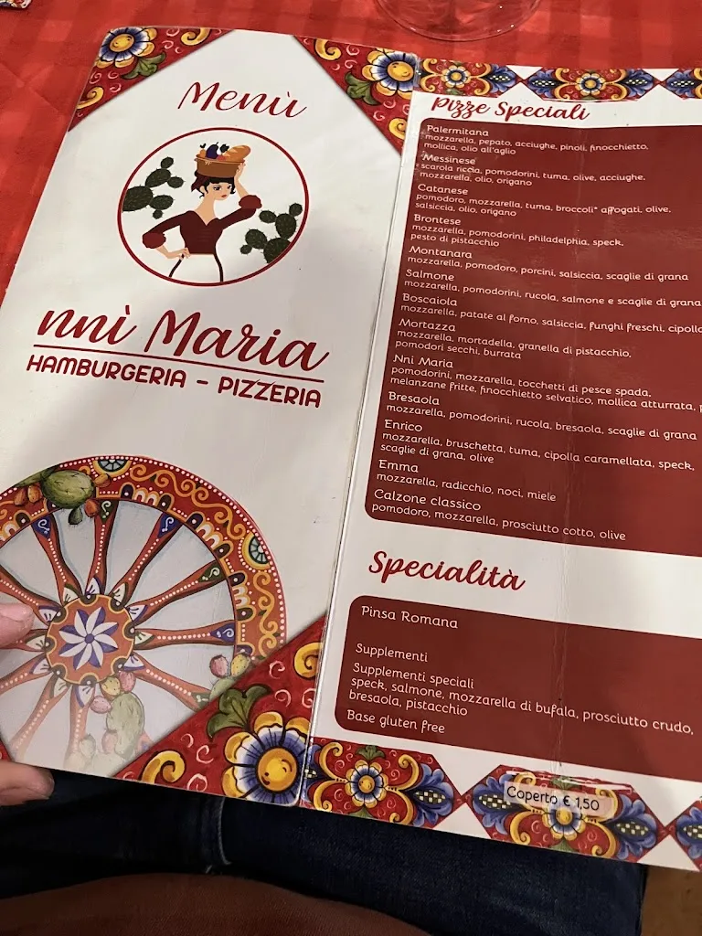 Menu_Duina Maria - Hamburgeria/Pizzeria_Calatabiano_image_1