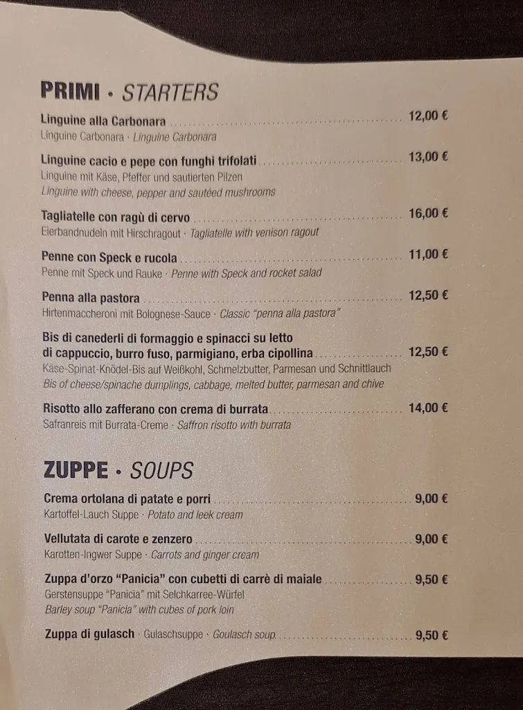 Menu_Ristorante La Stua Aprés Ski_Lamie di Olimpie-Selva_immagine_1