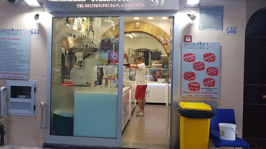 Toniada's restaurant in Calatafimi