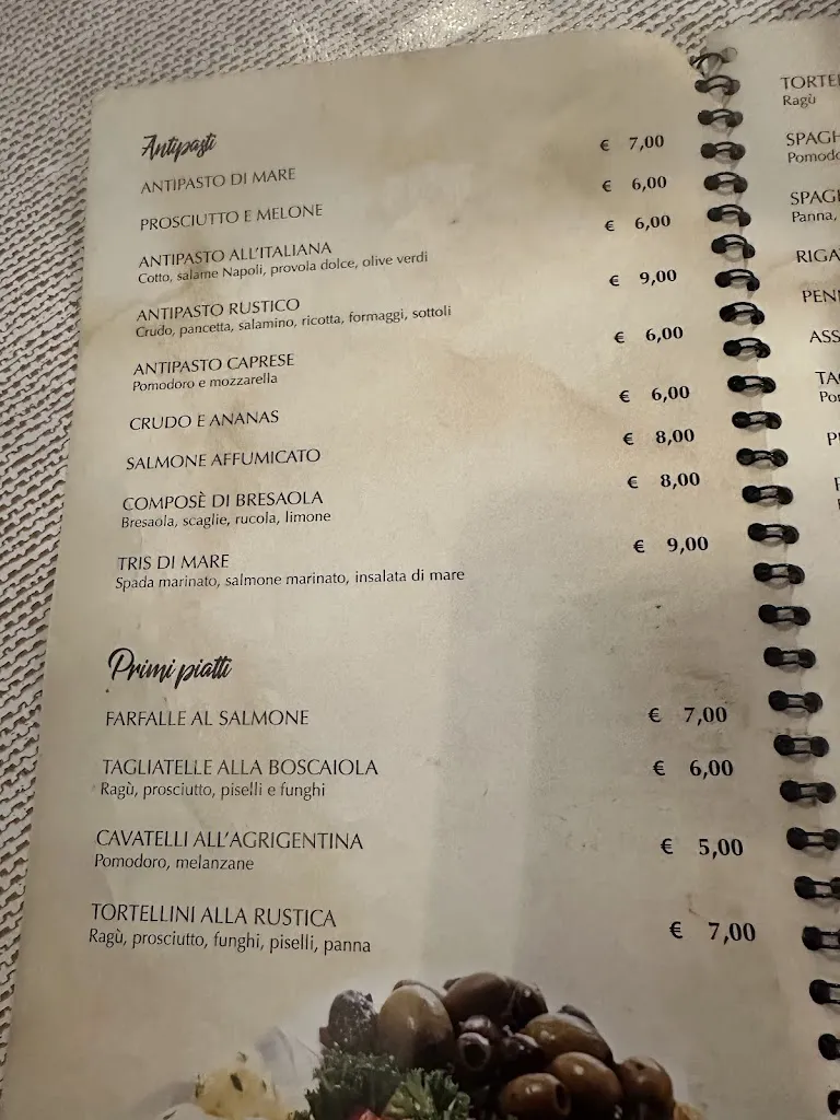 Menu_Ristorante La Rustica di Giracello Domenico_Cammarata_imagen_2