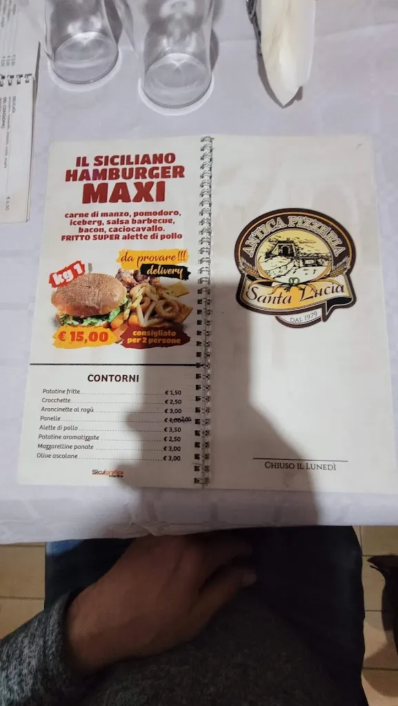Menu_Antica Pizzeria Santa Lucia_Cammarata_immagine_4