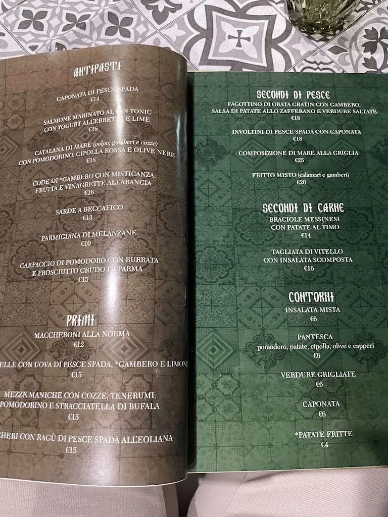 Menu_Trattoria Di Giannino Cesarino_Camastra_image_1