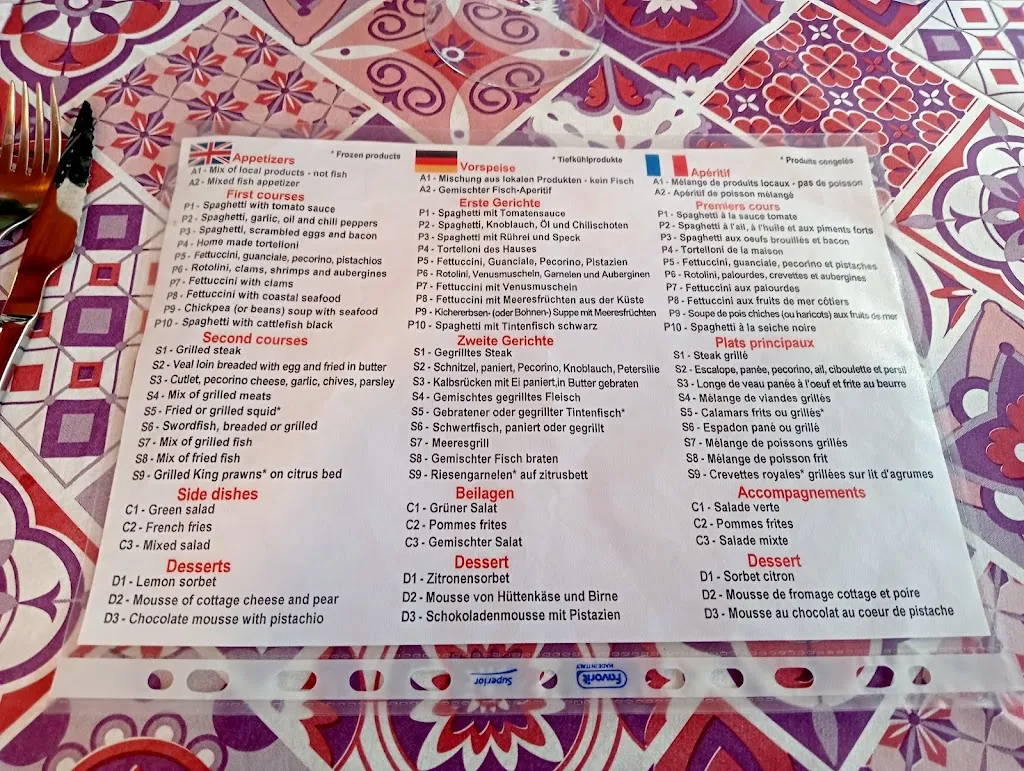 Menu_Ristorante Trattoria Da Filippo_Camastra_image_1