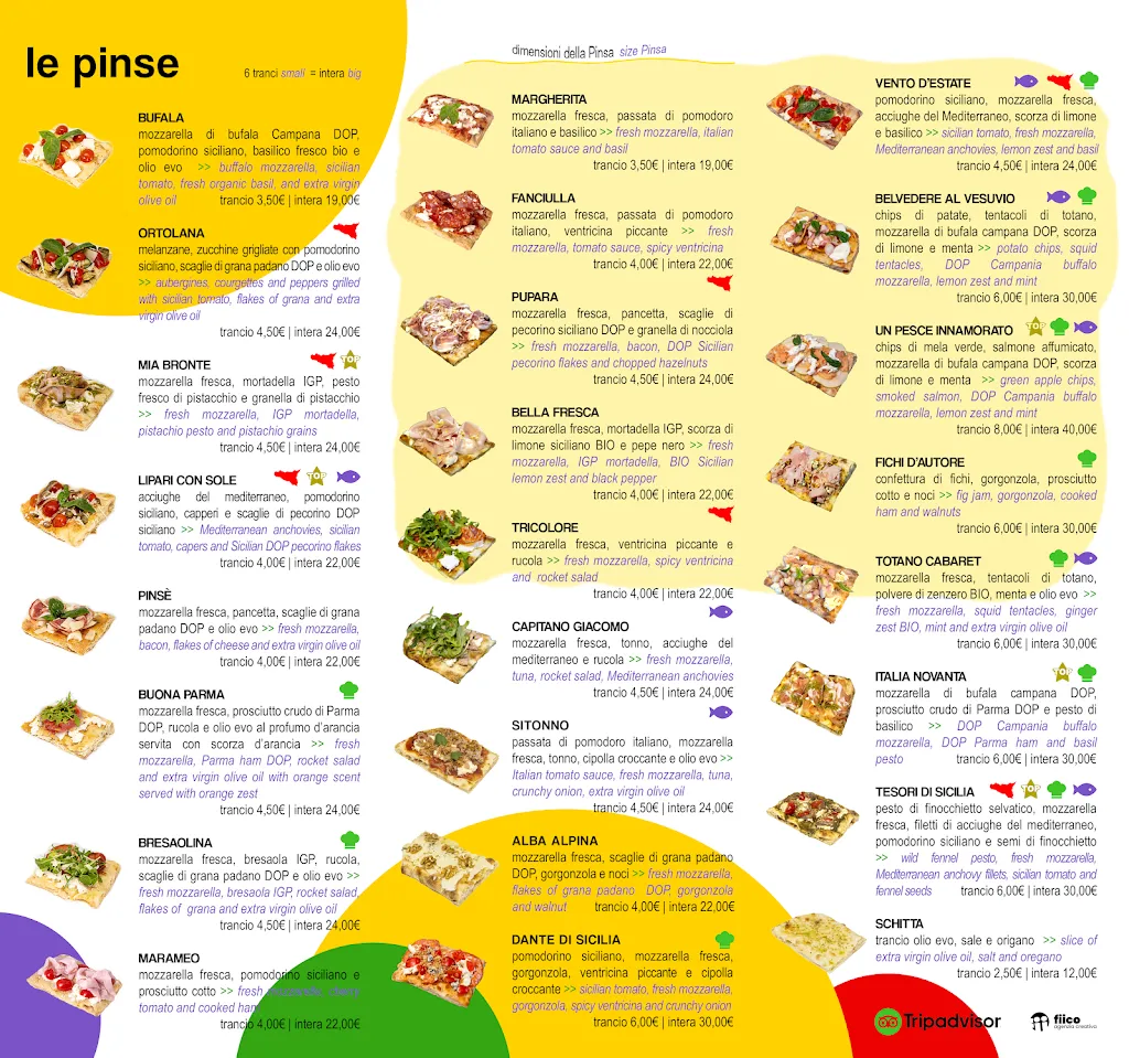 Menu_Pinsé sicilian street food_Caltagirone_image_1