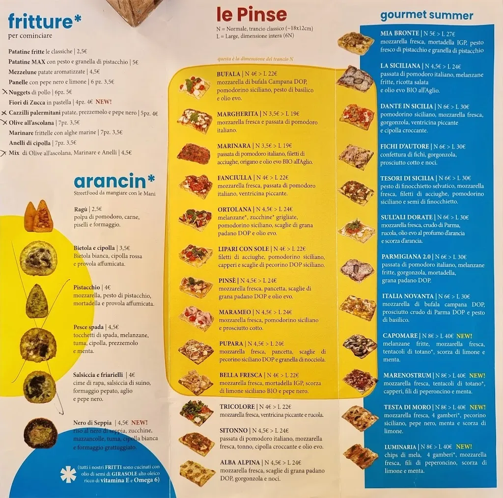 Menu_Pinsé sicilian street food_Caltagirone_image_3