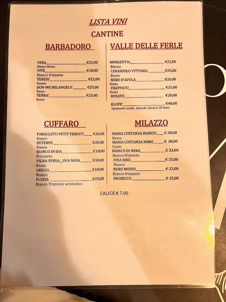 Menu_L'osteria VINI'_Caltagirone_image_2