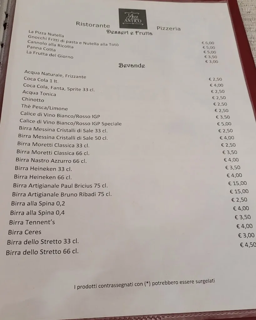 Menu_L'Arco Antico_Caltagirone_image_2