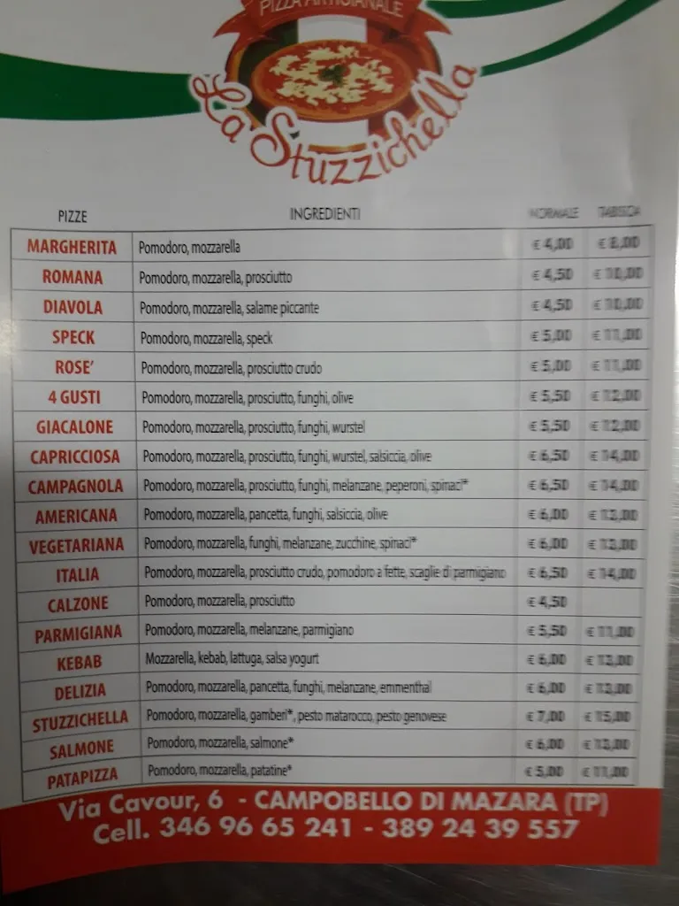 Menu_LaStuzzichella pizzeria_Campobello di Mazara_image_2