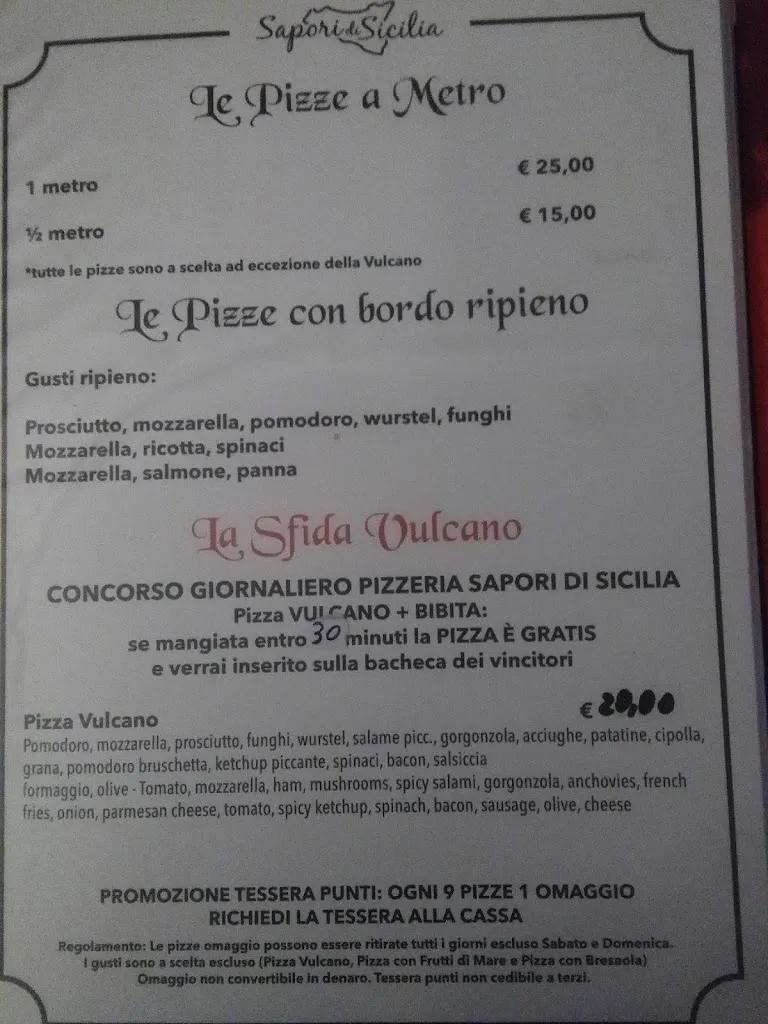 Menu_Pizzeria praia mare_Campofelice di Roccella_immagine_1