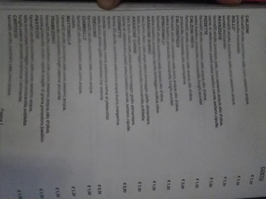 Menu_Pizzeria praia mare_Campofelice di Roccella_immagine_2