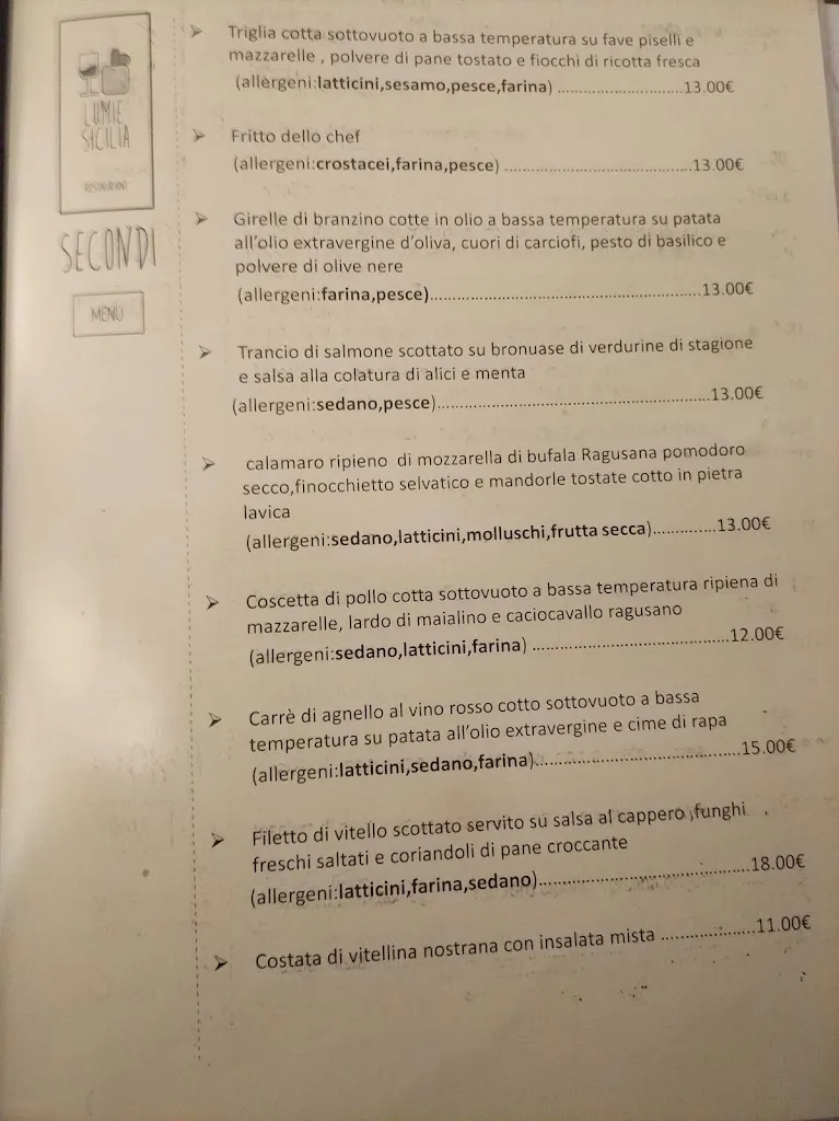 Menu_Lumie Di Sicilia Ristorante_Caltanissetta_image_1