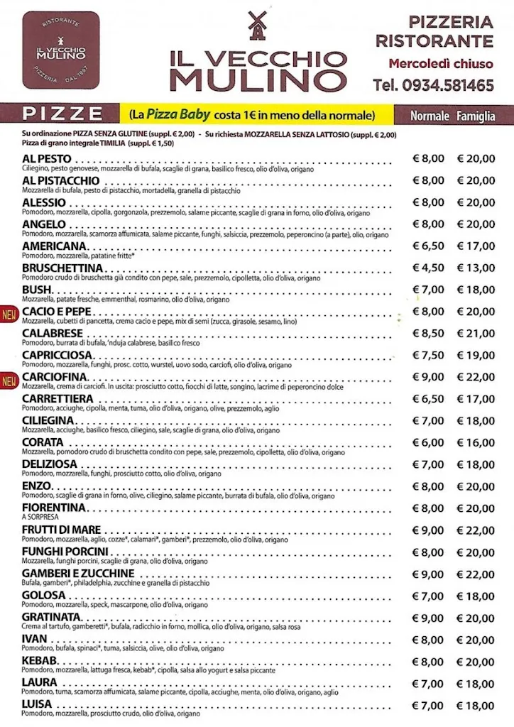 Menu_Pizzeria Il Vecchio Mulino Ristorante_Caltanissetta_image_3