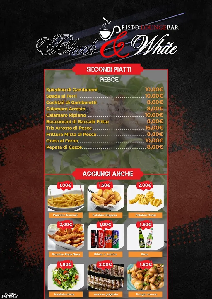 Menu_Black and white_Caltanissetta_image_2