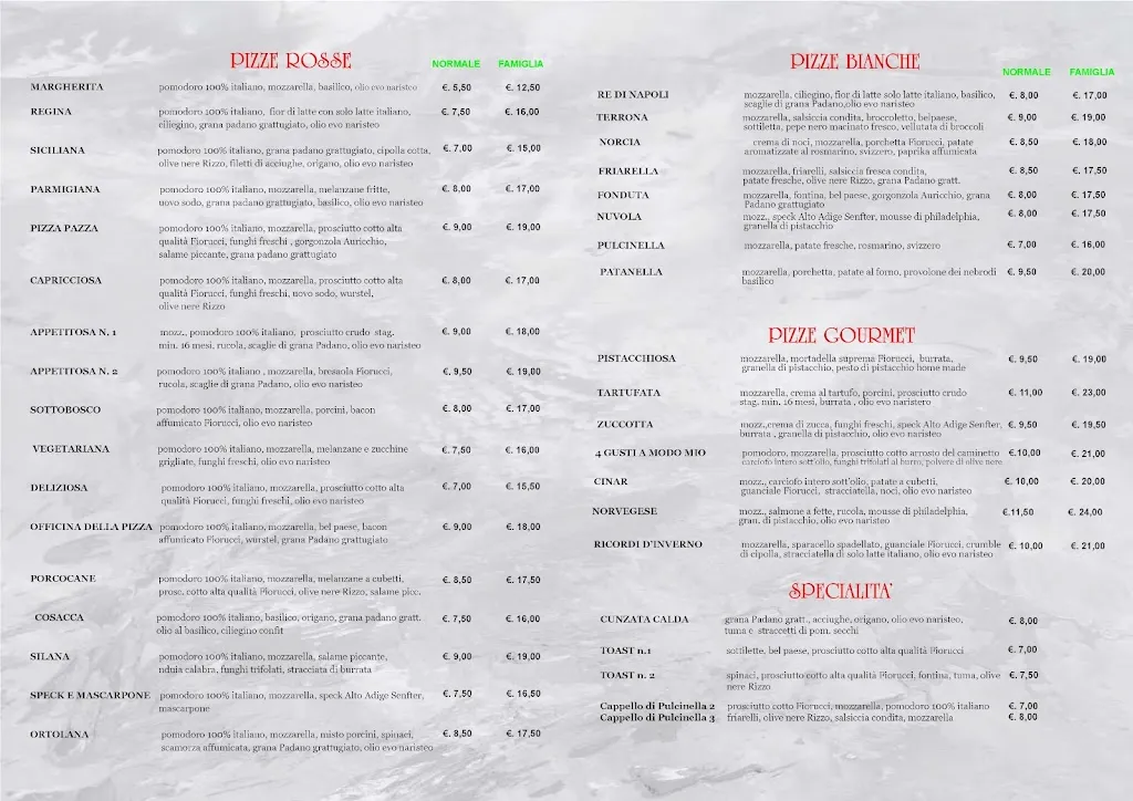 Menu_Officina Della Pizza Caltanissetta_Caltanissetta_image_1