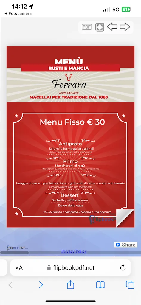 Menu_RUSTI E MANCIA Ferraro Carni e Salumi Dal 1865_Casalvecchio Siculo_image_3