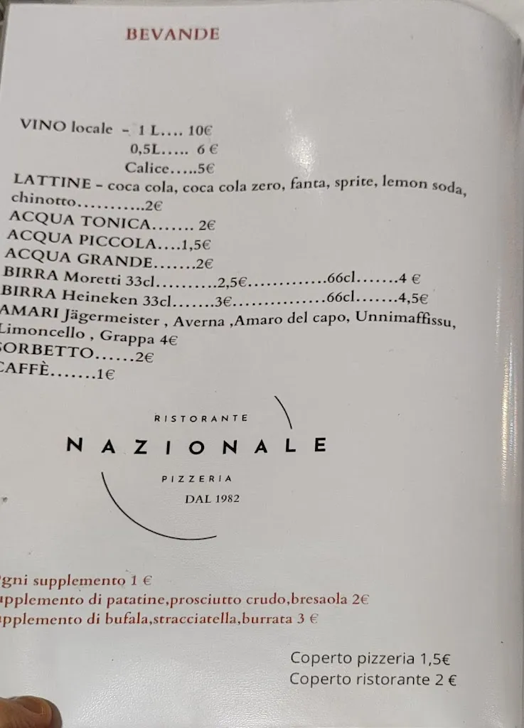 Menu_NAZIONALE Ristorante Pizzeria dal 1982_Cassibile_image_2