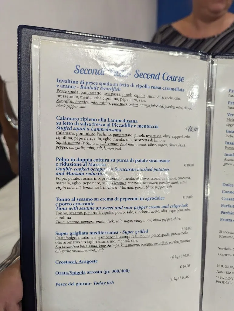 Menu_Trattoria Pizzeria Del Pescatore Da Gino_Cassibile_image_1