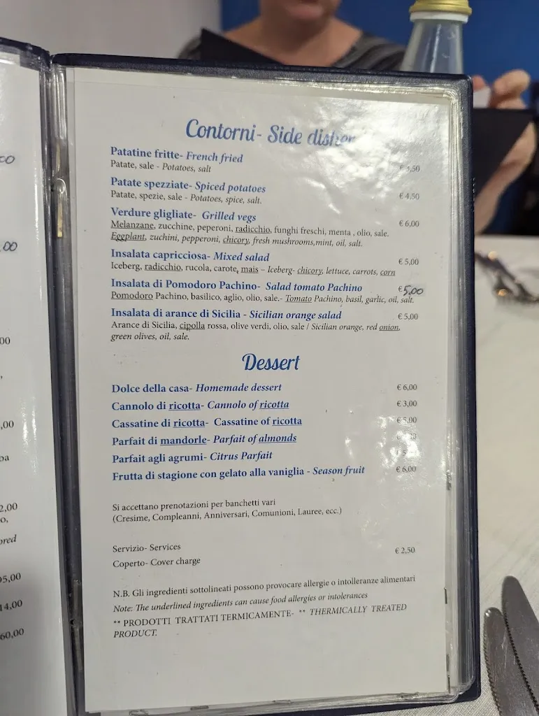 Menu_Trattoria Pizzeria Del Pescatore Da Gino_Cassibile_image_2