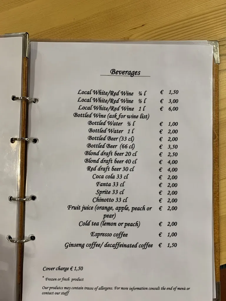 Menu_La Capannina_Cassibile_image_1