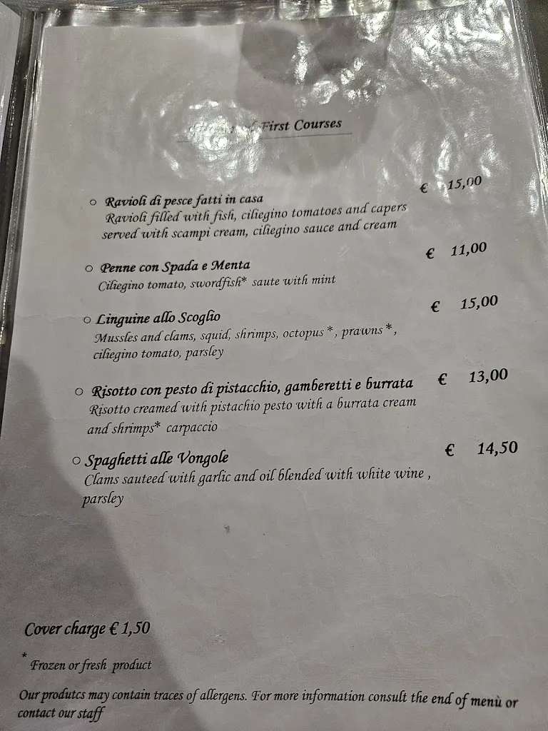 Menu_La Capannina_Cassibile_image_4