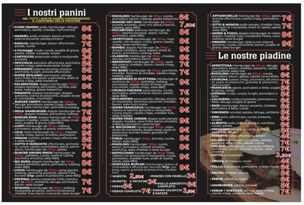 Menu_Fuori Orario_Canicattì_image_1