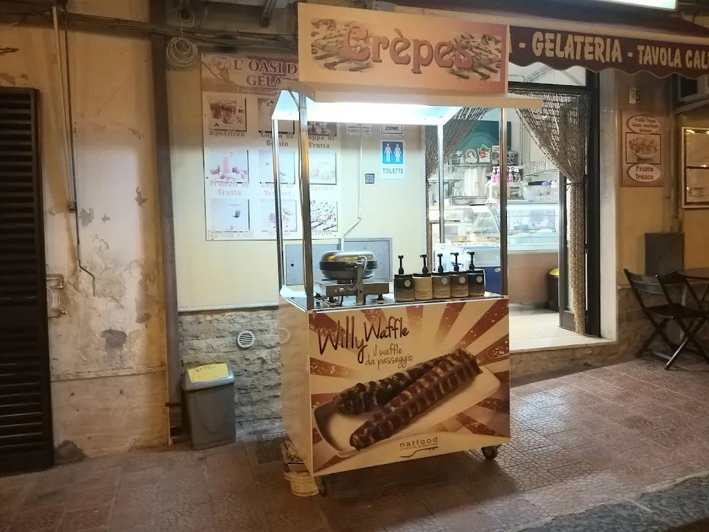 L'oasi del Gelato restaurant in Castel di Judica
