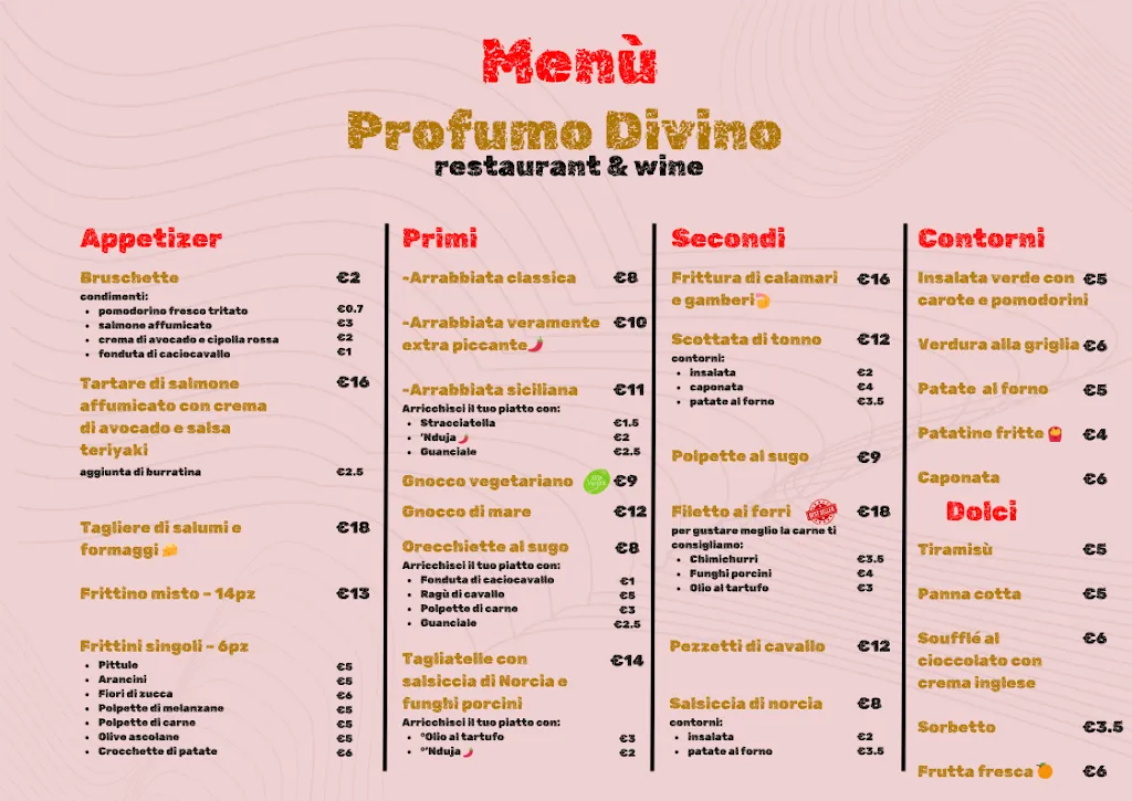 Menu_Profumo Divino_Lecce_immagine_1