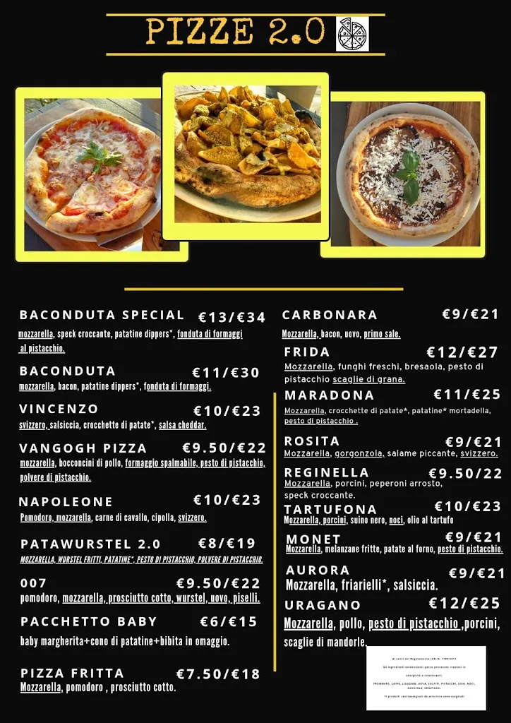 Menu_L'Antico Grano Pizzeria d'asporto_Carlentini_image_2