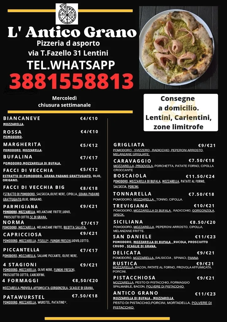 CALOGERO LO RE_L'Antico Grano Pizzeria d'asporto_Carlentini_review