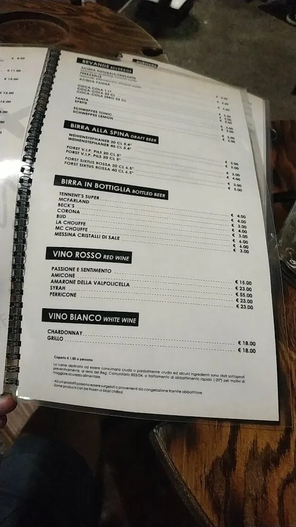 Menu_Smiley Steak House Ristorante e Cocktail Bar_Capo d'Orlando_image_3