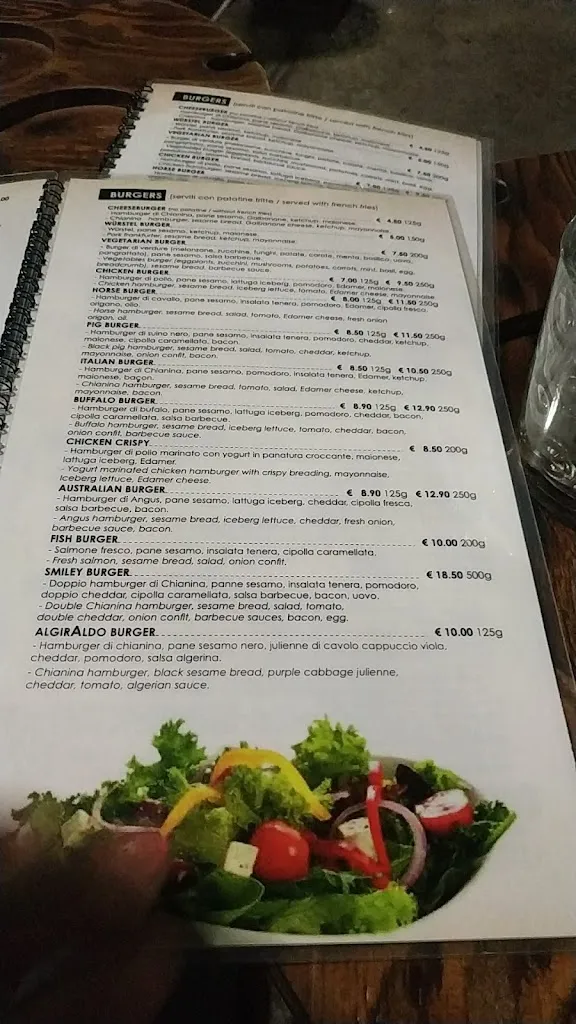 Menu_Smiley Steak House Ristorante e Cocktail Bar_Capo d'Orlando_image_4