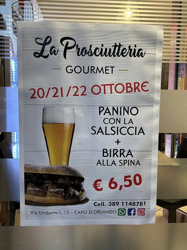 Sam Oriti_La Prosciutteria Gourmet_Capo d'Orlando_recensione