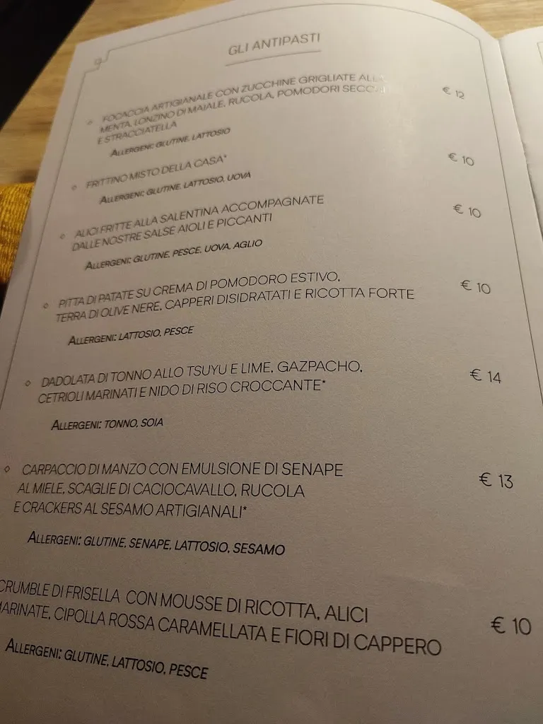 Menu_Varius Osteria Moderna_Lecce_image_3