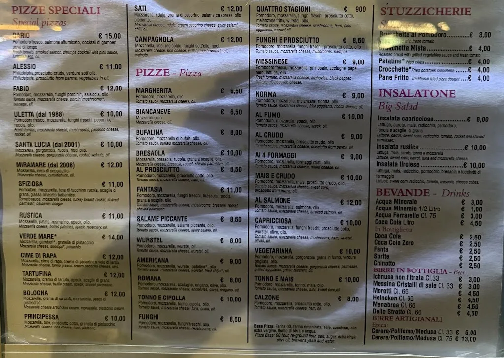 Menu_Ristorante Pizzeria Uletta_Capo d'Orlando_immagine_1