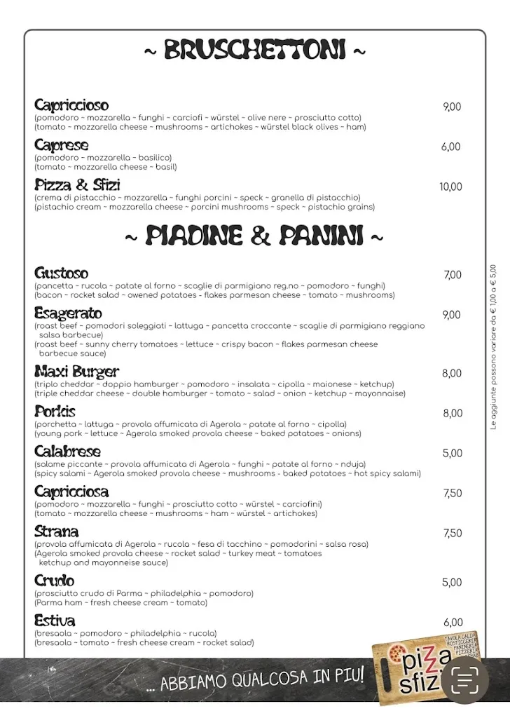 Menu_Pizza & Sfizi - Pizzeria - Capo d'Orlando_Capo d'Orlando_image_1