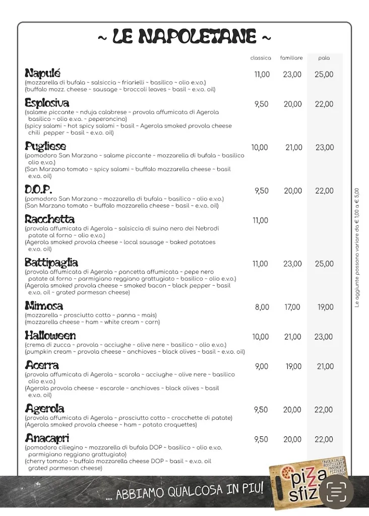 Menu_Pizza & Sfizi - Pizzeria - Capo d'Orlando_Capo d'Orlando_image_3