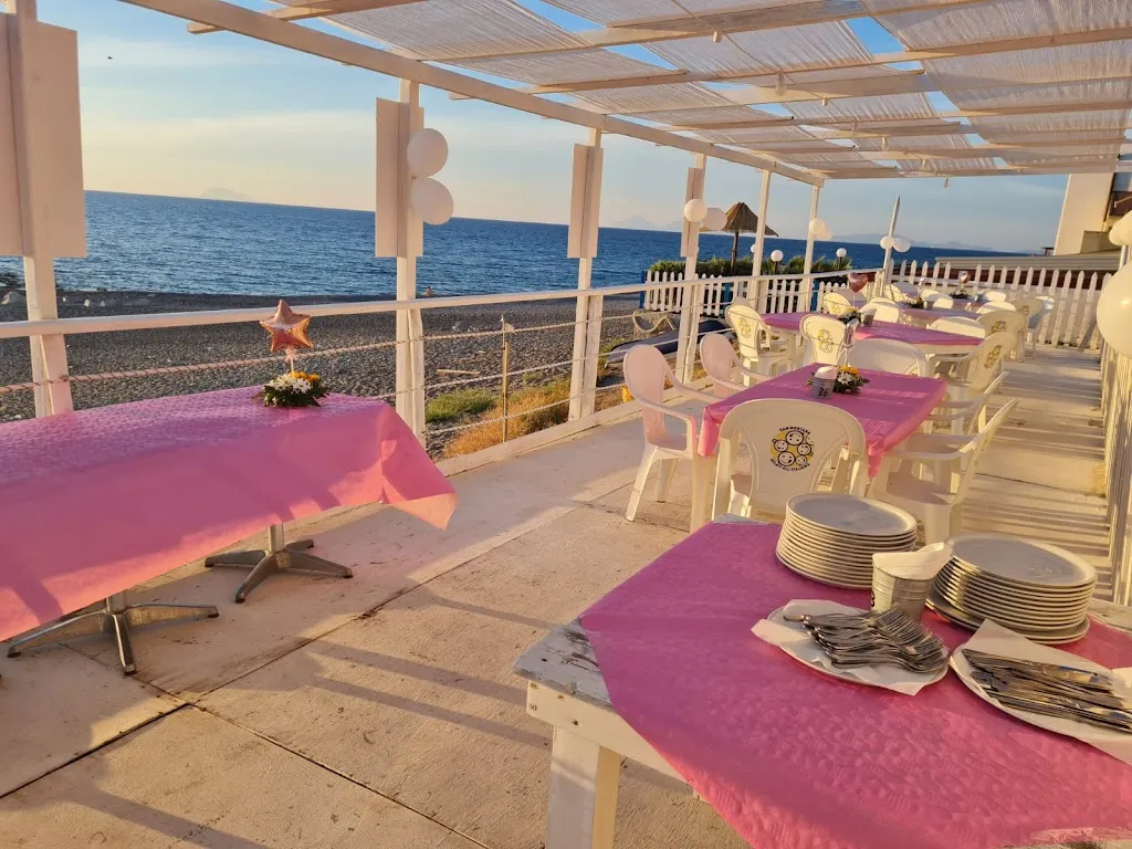 Pasto's Beach restaurant in Capo d'Orlando