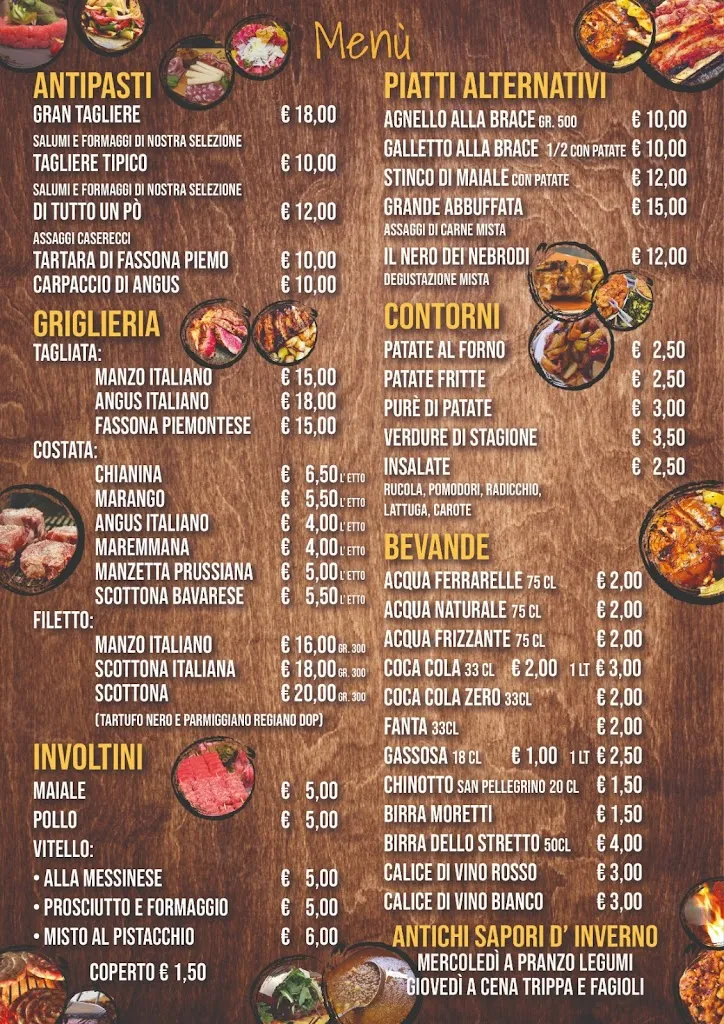 Menu_Macelleria Gastronomia Steakhouse Cordovena_Capo d'Orlando_image_1