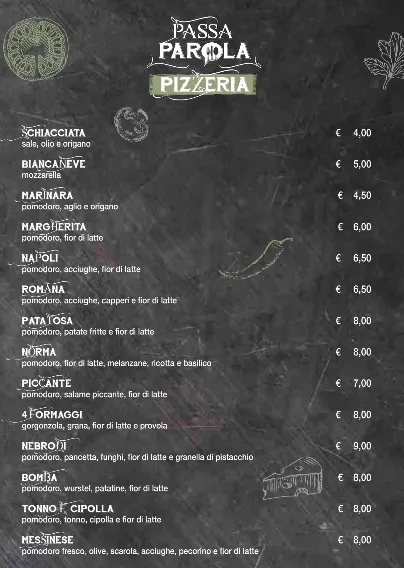 Menu_Passaparola Ristorante Pizzeria_Capo d'Orlando_image_2