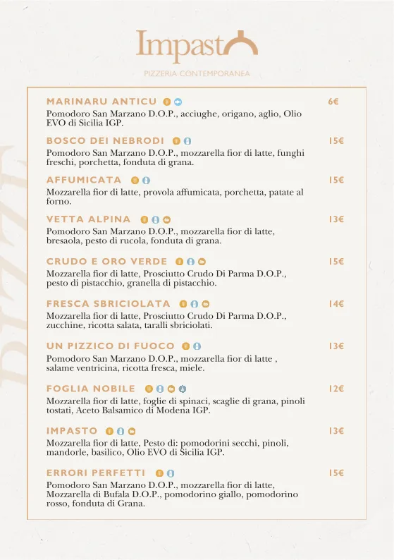 Menu_Impasto Pizzeria Contemporanea_Capo d'Orlando_image_1