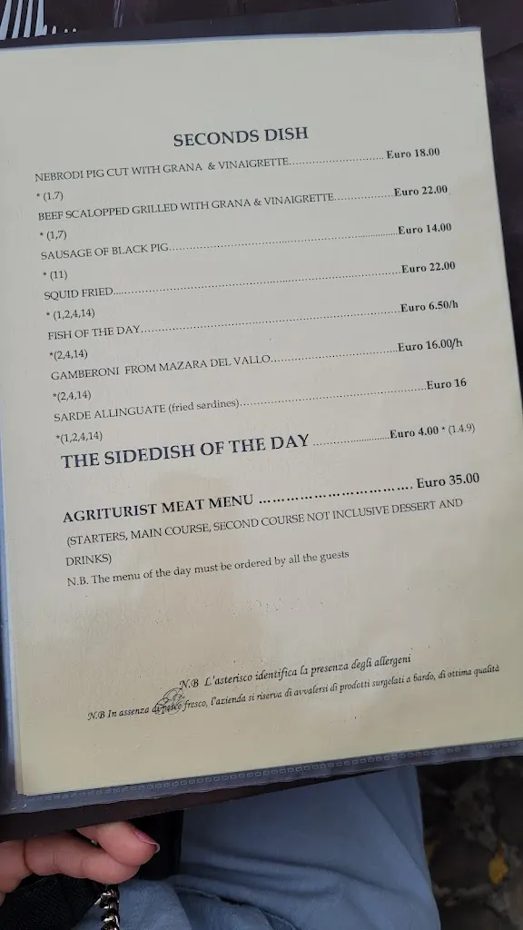 Menu_Agriturismo Baglio Don Bartolo - Ristorante, B&B_Castelluzzo_image_3