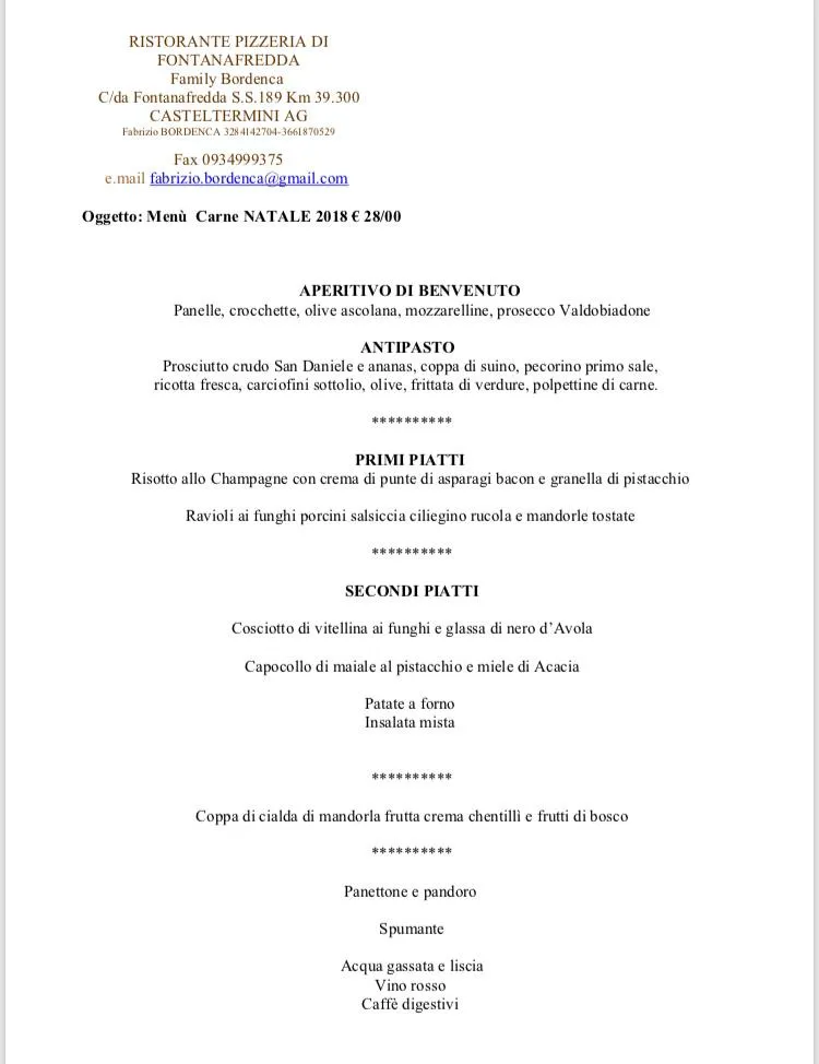 Menu_Ristorante Pizzeria Fontanafredda_Casteltermini_image_1