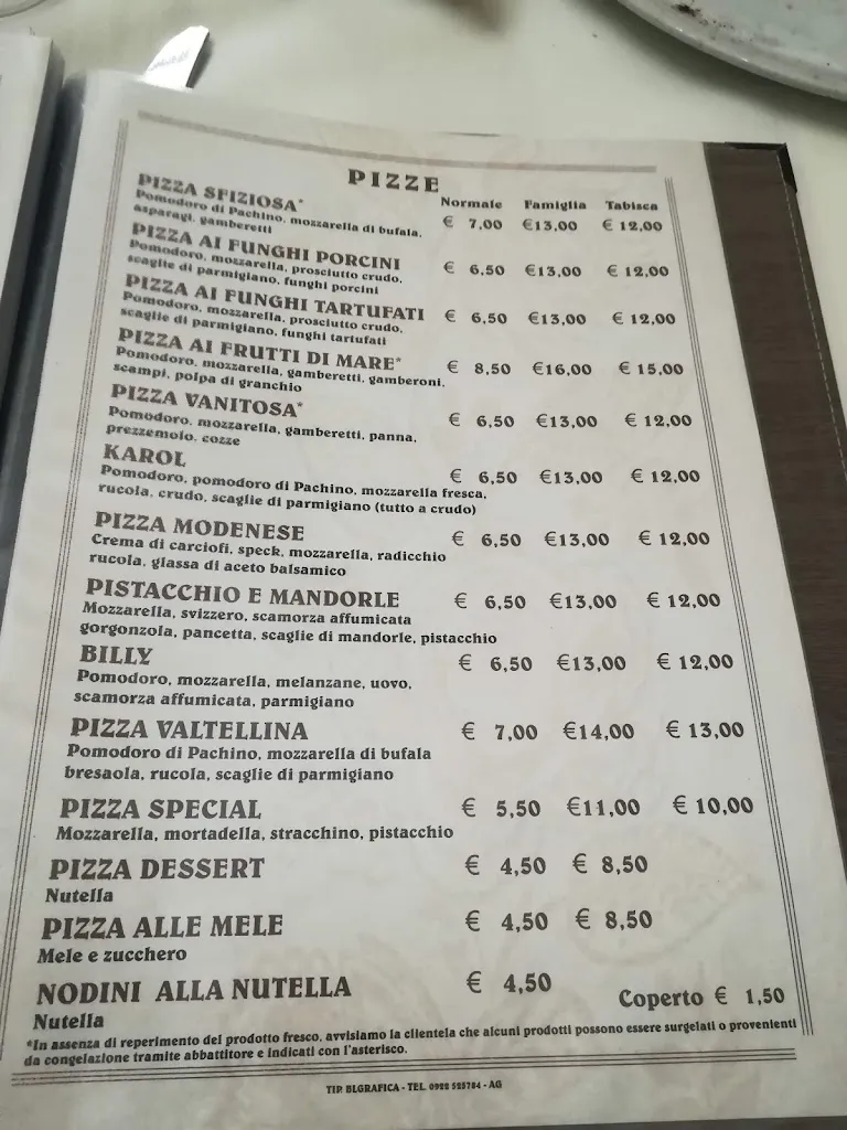 Menu_Pizzeria Al Casale_Castrofilippo_image_1