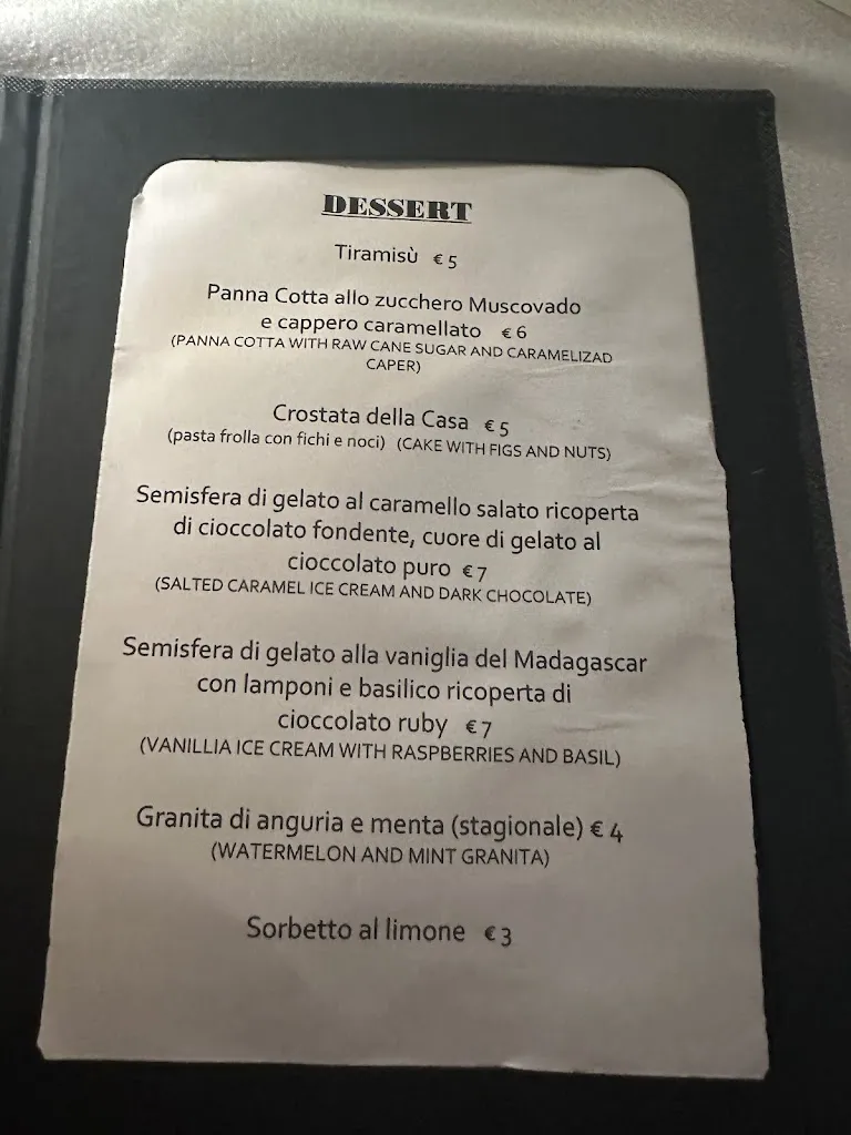 Menu_Il Vico Del Gusto • Ristorante_Lecce_image_1