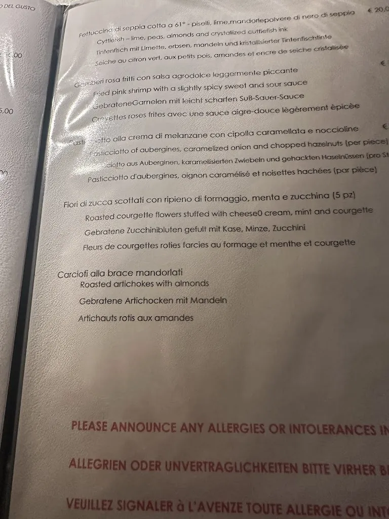 Menu_Il Vico Del Gusto • Ristorante_Lecce_image_3