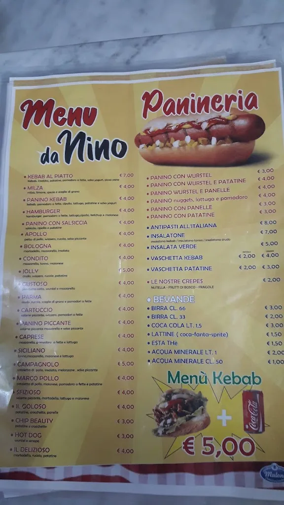 Menu_Pizzeria da Nino_Cattolica Eraclea_image_2