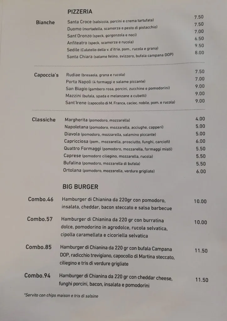 Menu_Capoccia's_Lecce_image_4